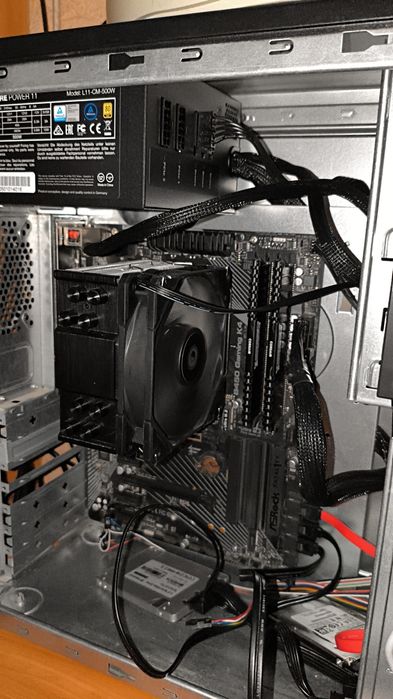 Комплект Ryzen 7 5700g+Asrock Fatality+2x16 ddr4 3200