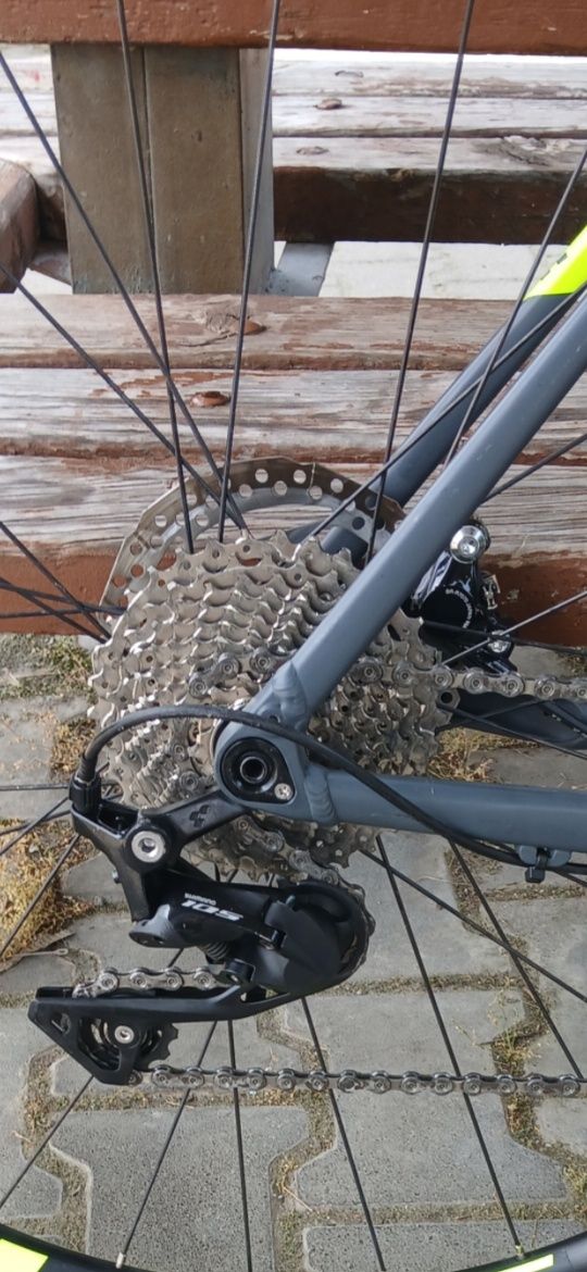 Шосеен, CUBE Cross Race, Гравел, 28,цола  2×11 ск, шимано105,,раз,М 53
