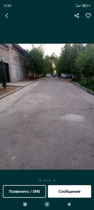 Kokterak avtadrom kochada 5 sotik yer sotiladi