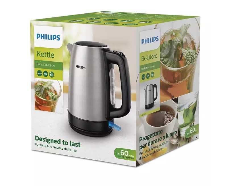 Електрическа кана Philips HD9350/90, 1850W, 1.7 л