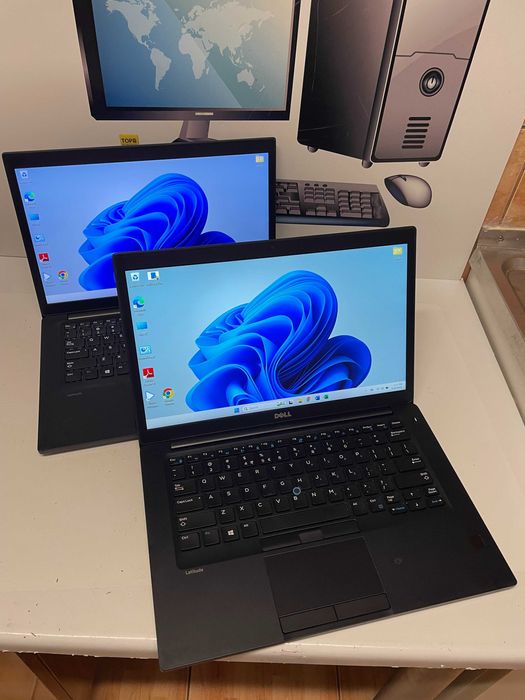 Laptop Dell Latitude E7480, I5 6300, 16 gb ddr4, ssd 256 Gb, Win 11