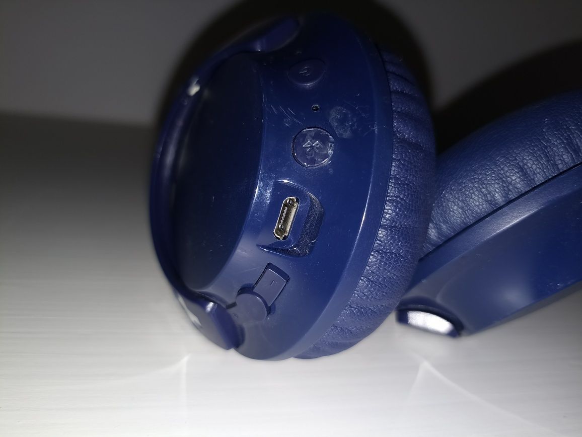Cască Philips wireless , bluetooth , albastră , nouă - 39 RON