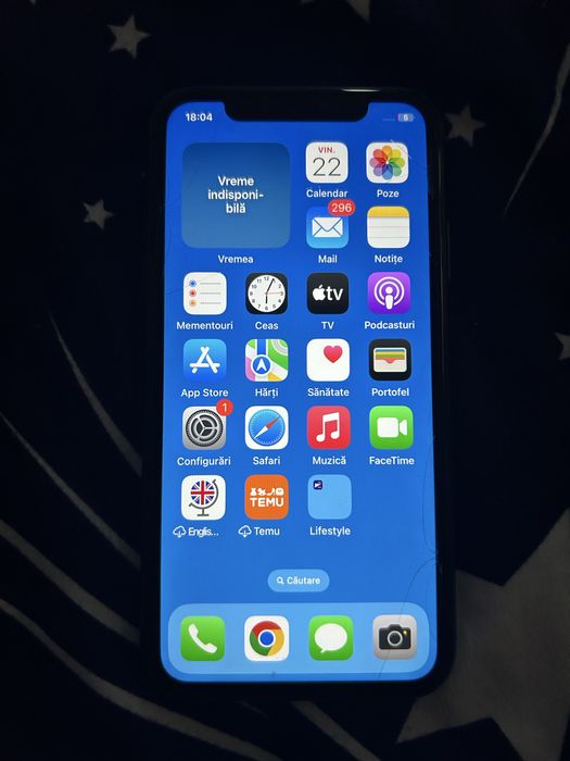 Iphone 11 ,luat de nou si tinut numai in folie si husa
