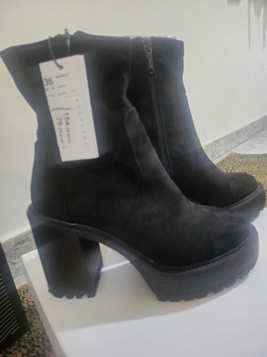 Зимни боти с дебел ток