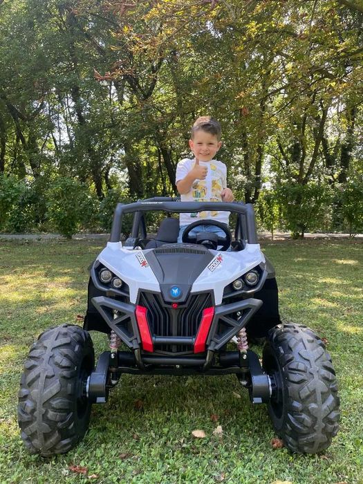 Детски Акумулаторен Мотор Police BJML5188, 60W, 6V/7Ah,