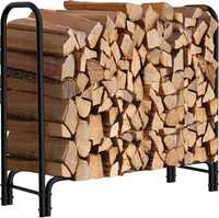 Suport pentru lemn de foc pentru exterior , lungime 1,22 m