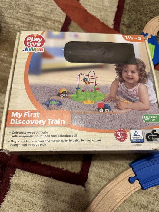 Play tive Junior tren jucarii lemn