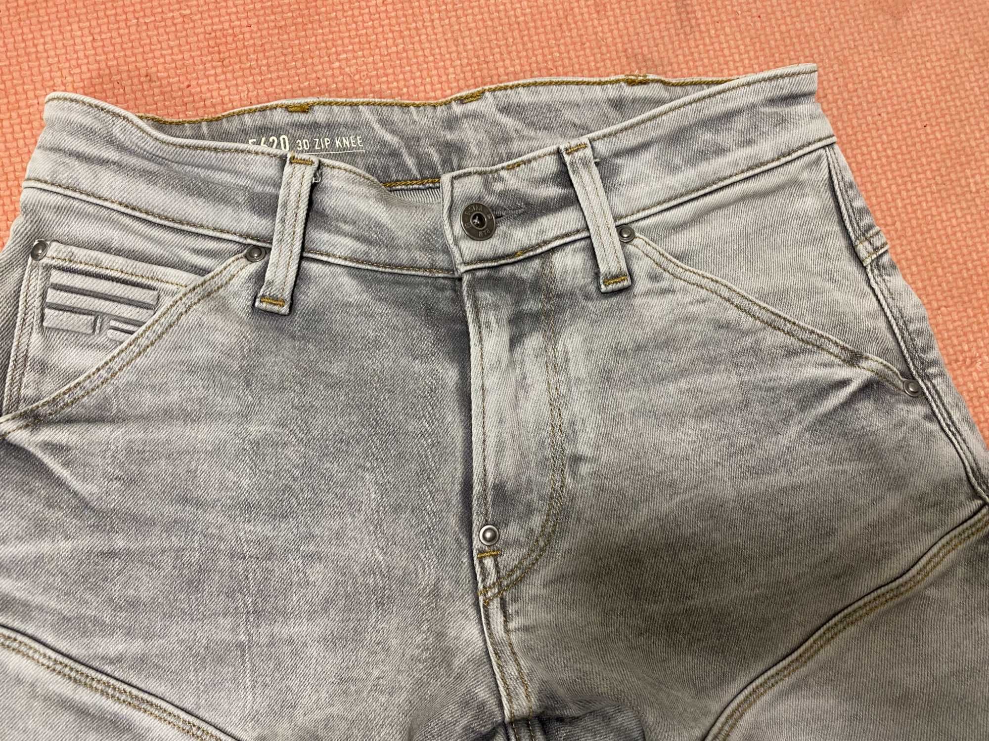 ''G STAR RAW 5620 3D Zip Knee Super Slim''оригинални мъжки дънки 28 ра