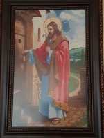 Гоблен Иисус чука на вратата