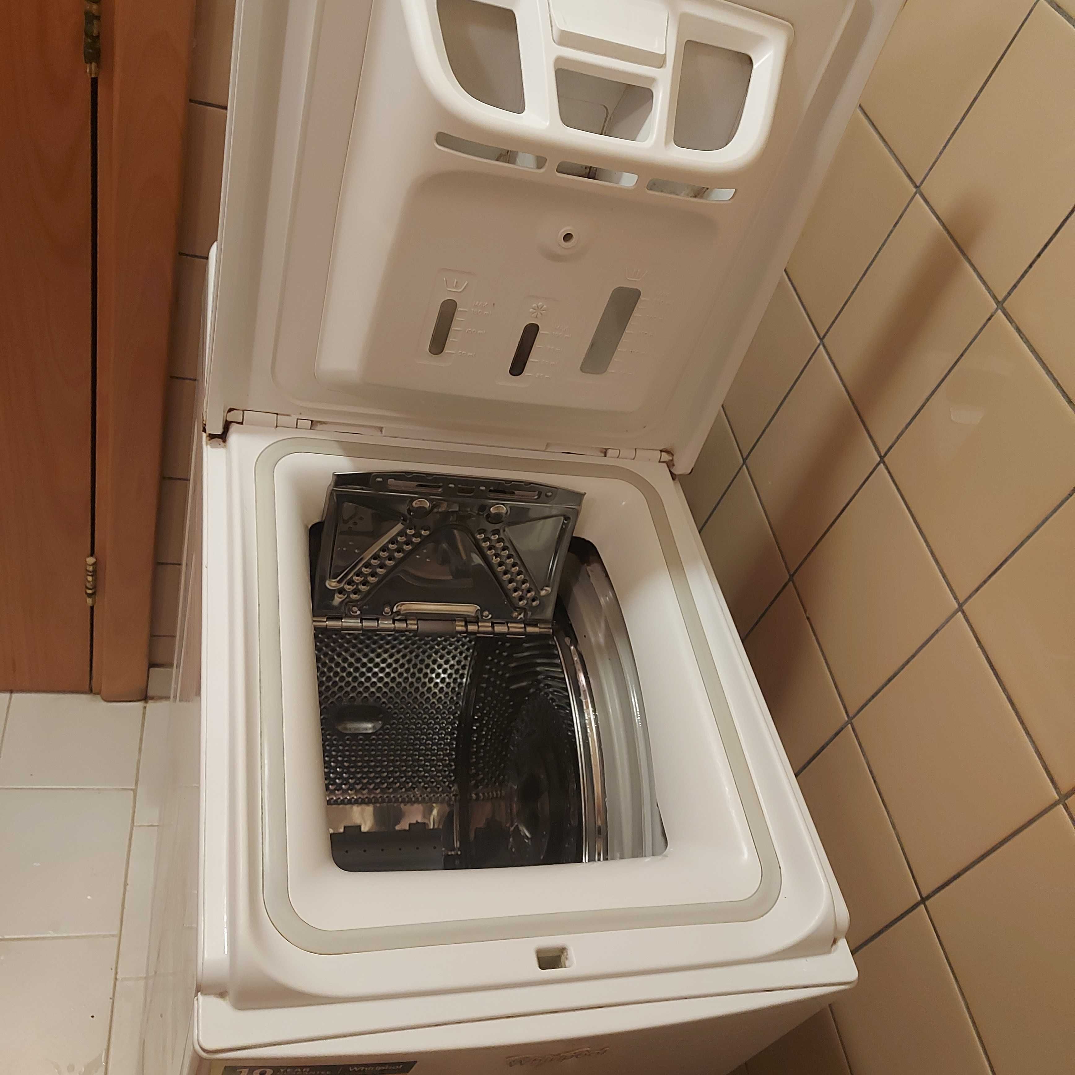 Пералня с горно зареждане Whirlpool 6 sense Inverter 7kg