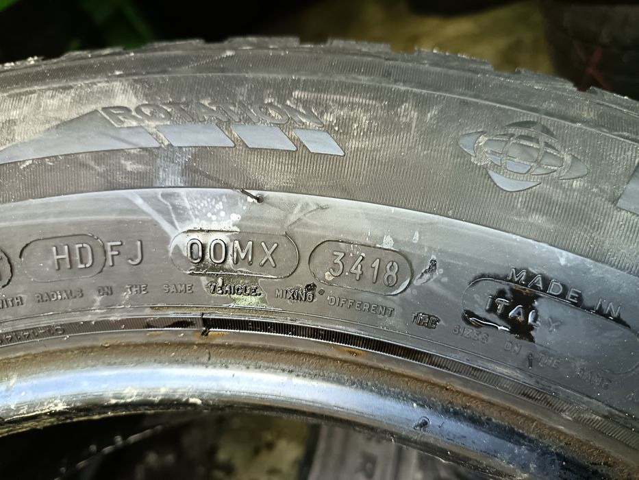Anvelope MS iarna 255 55 18 Michelin runflat 6mm 2018