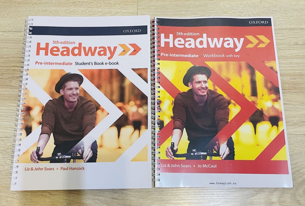 Headway 5th edition все уровни комплект students & work book