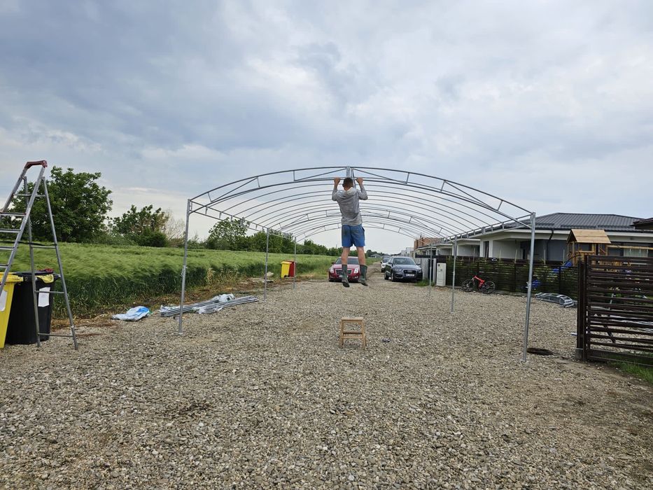 Cadru cort, cadru solar cadru solarii foarte rezistent  6x8 m