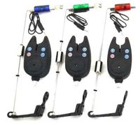 set 3 senzori/avertizori pescuit  cu 3 swingeri