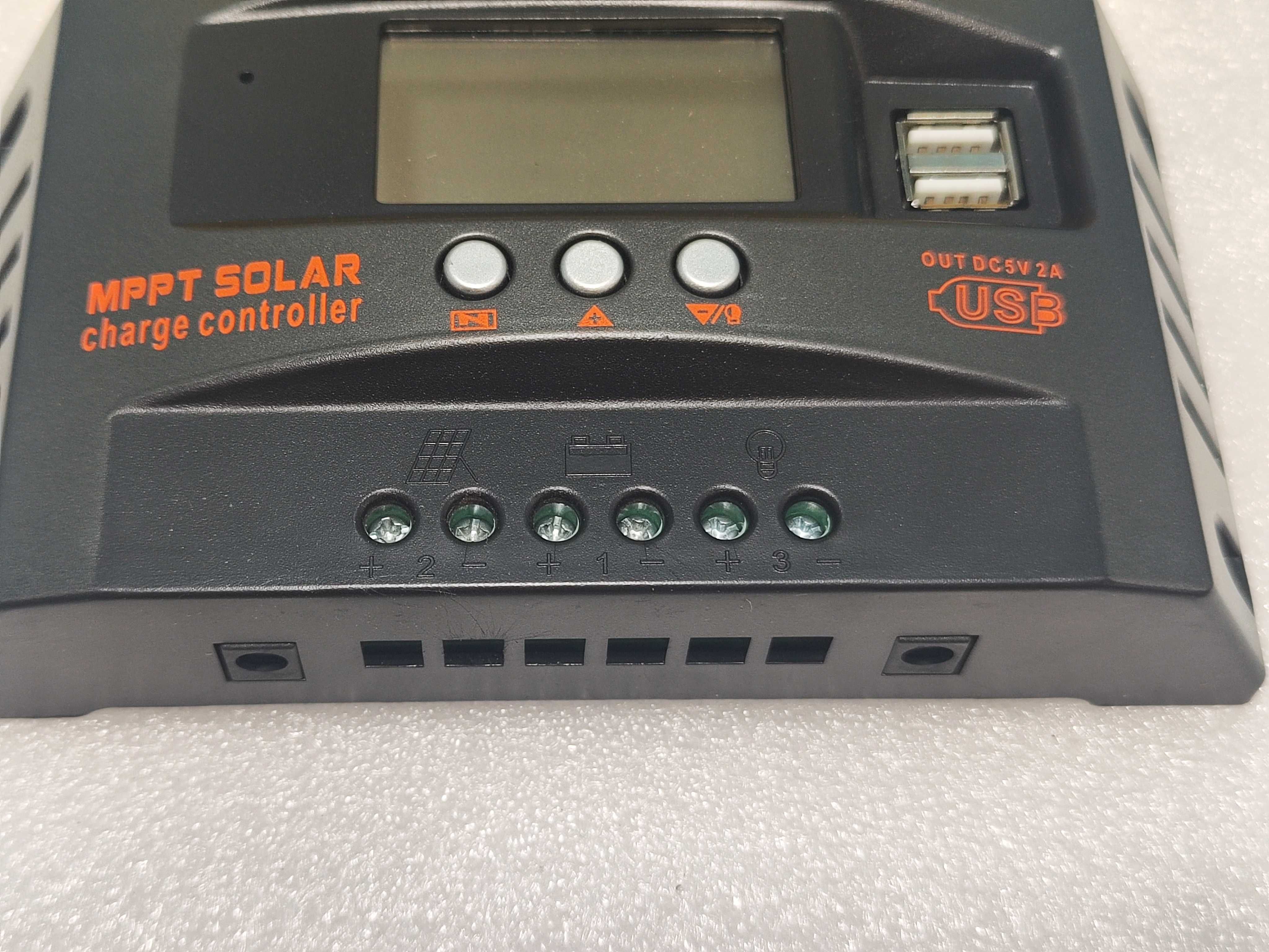 VIXKPIRR MPPT соларен контролер 100A – 12V/24V, LCD, USB, сензор