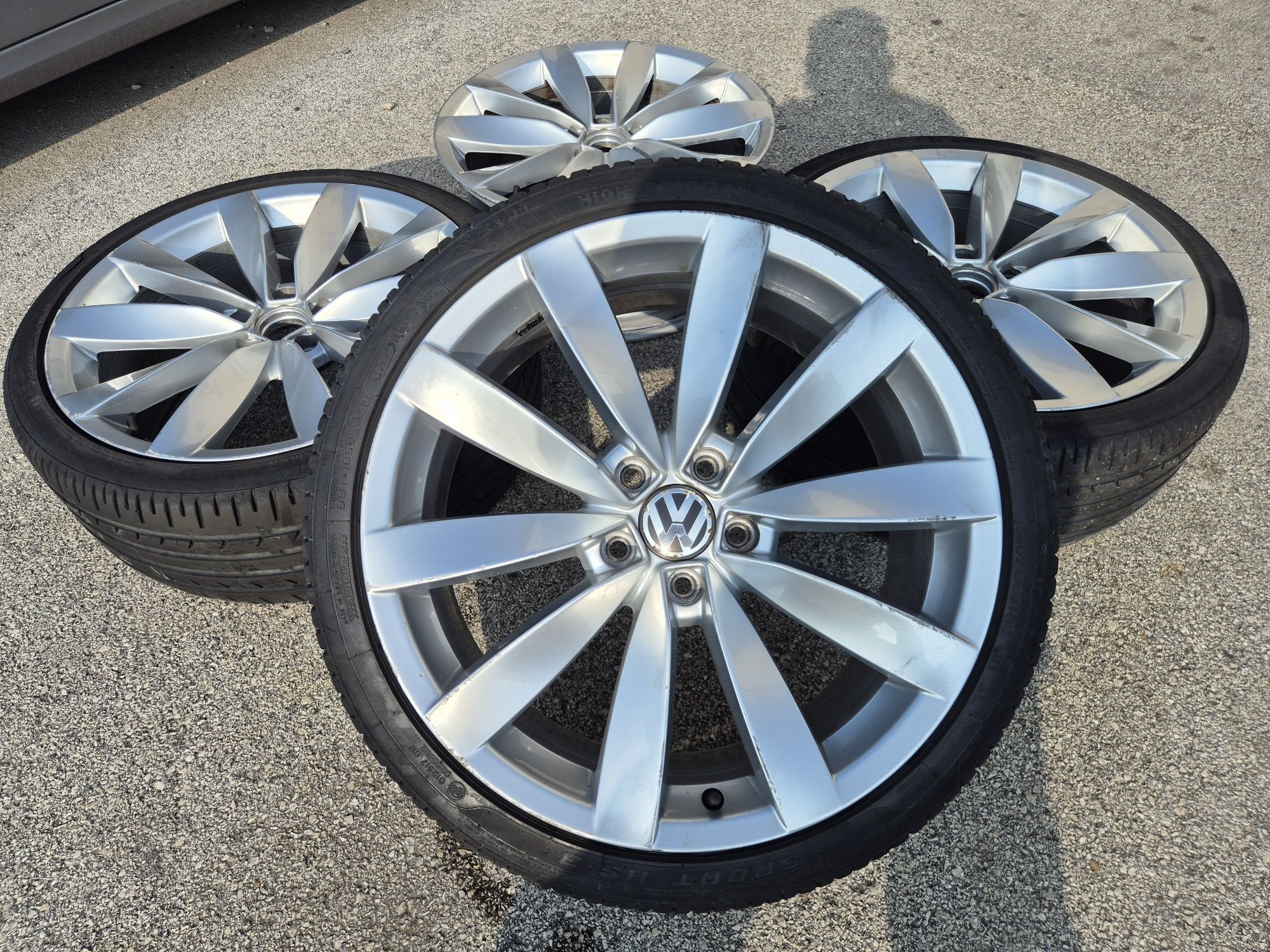 5х112/19 с гуми VW Passat CC Arteon Skoda 5x112/19 Фолксваген Шкода