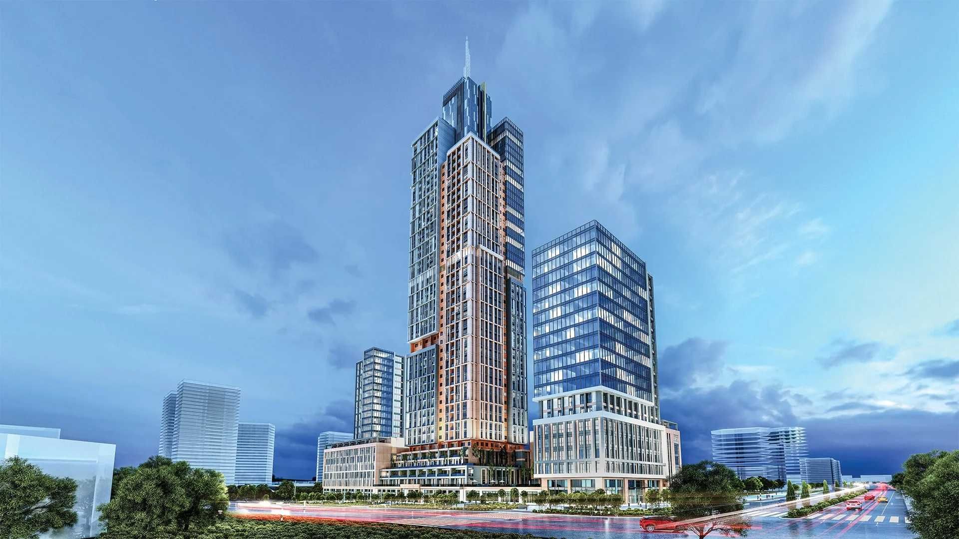 2/25/51 - Nest One A blok - 58,71м - Хилтон, Парк - 1м - 3072 y.e.