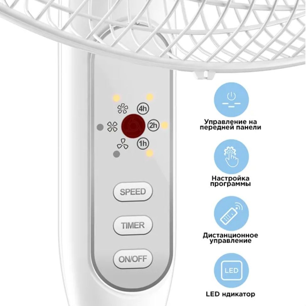 Вентилятор напольный Midea FS40 -16JRA