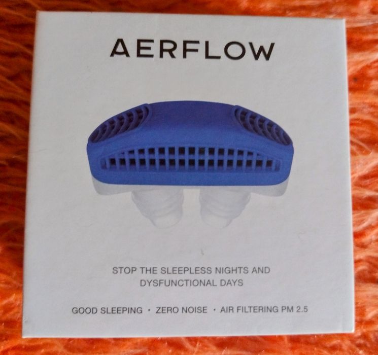 AERFLOW, уред подпомагащ намаляване на хъркането