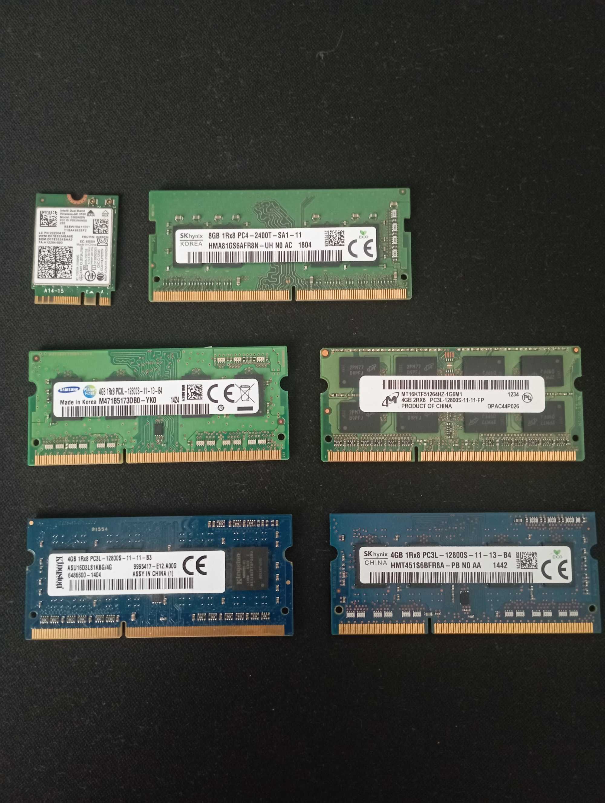 ОЗУ Оперативная память для ноутбука 2 4 8 GB DDR 3 3L 4 оперативка