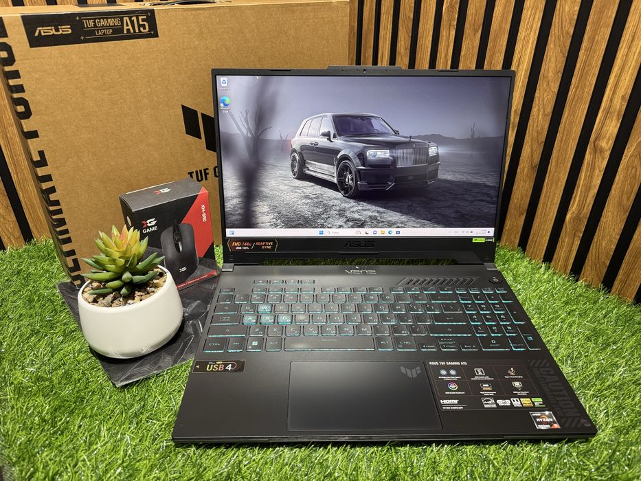 Игровой ноутбук Asus Tuf Gaming A15 Ryzen5-7535/16GB/SSD512GB/RTX4050/