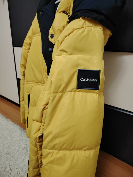 Geaca originala  puf Calvin Klein bărbați marimea  52/ L