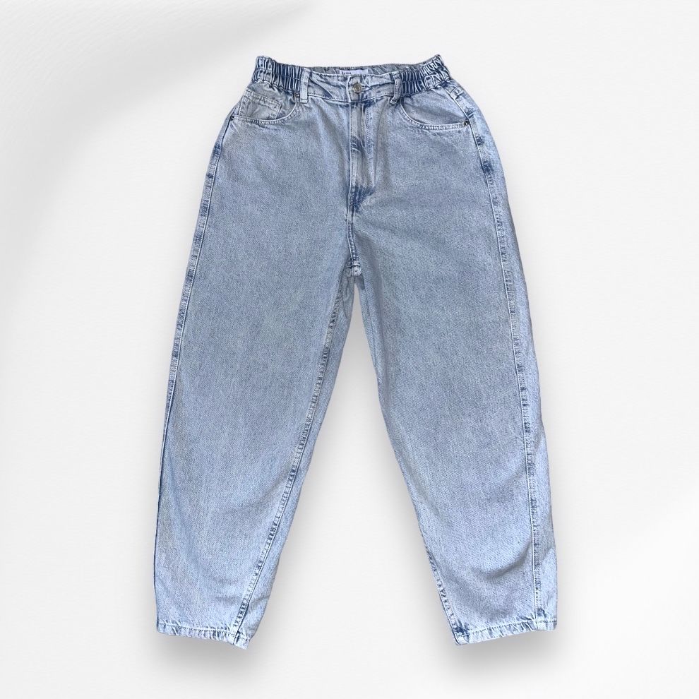 Jeans Berska Albastru Deschis