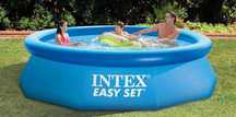 Basseyn Intex – Balkon, hovli yoki dacha uchun super variant