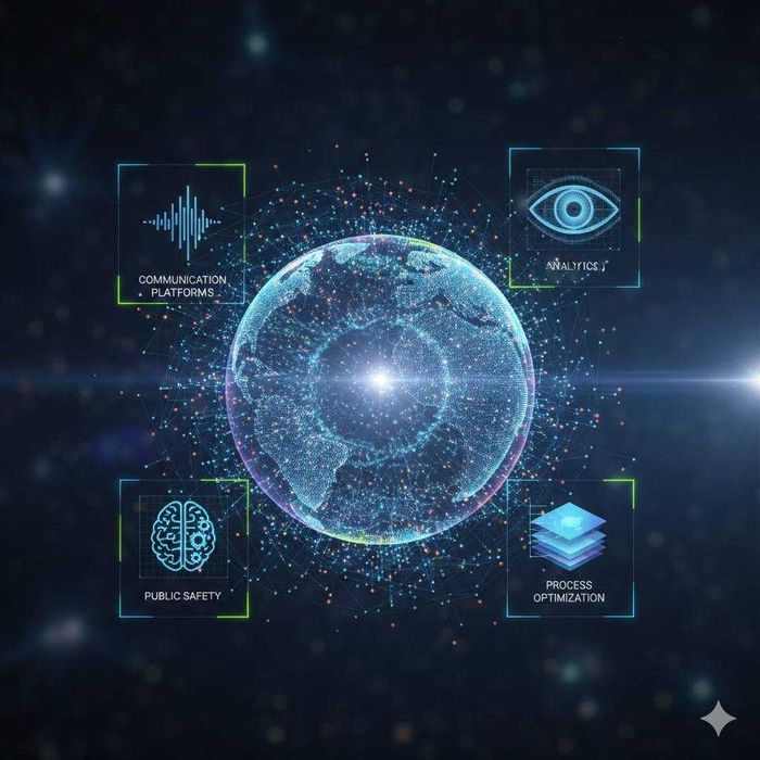 AI-решения для бизнеса безопасности и коммуникаций Аналитика биометрия