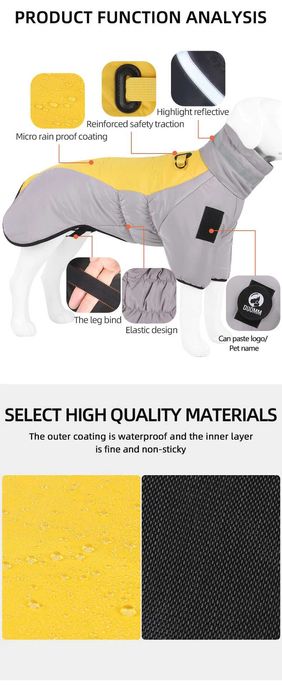 haină de iarnă pentru câini