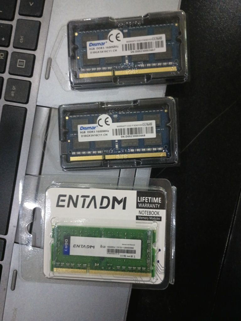 DDR3 8Gb PC и noutbook