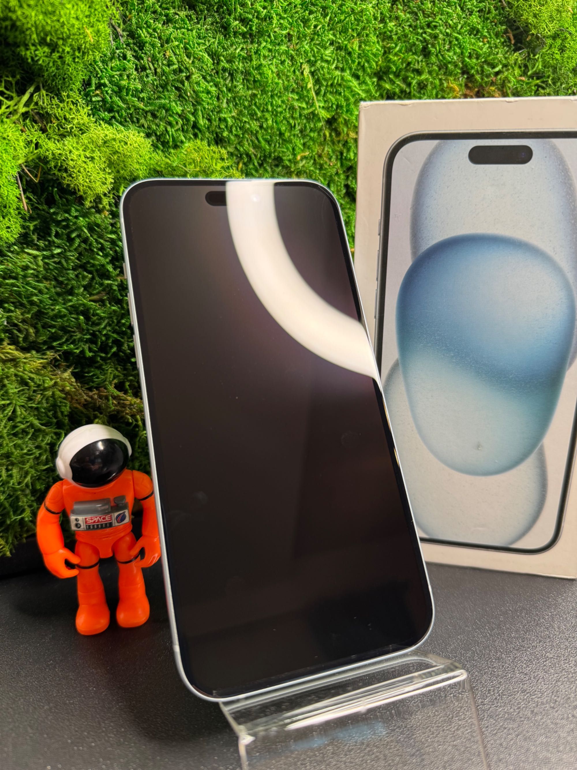iPhone 15 Plus Blue Albastru 128GB 100% Baterie #7007