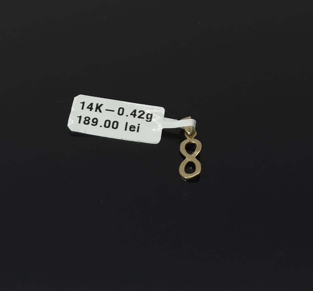 Pandantiv aur 14k 0.42gr
