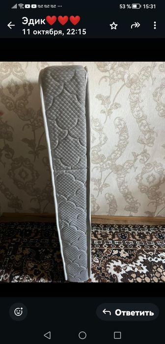 Продаётся матрас для манежа