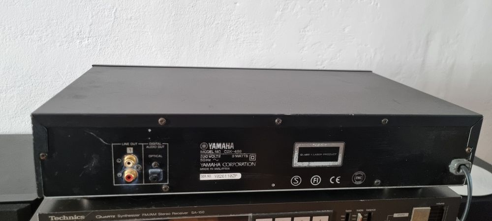 Technics cd player SL P350 si Yamaha CDX 496, perfecta stare
