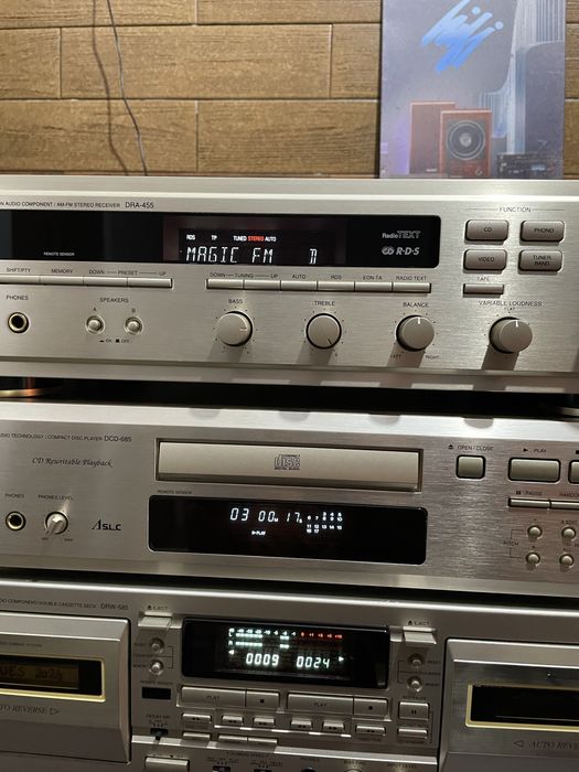 Linie Pioneer culoarea șampaniei DRA 455/DCD 685/DRW 585 Preț fix!