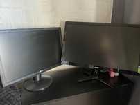 Два монитора acer и lg