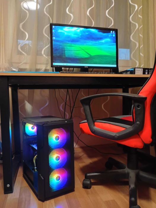 Геѝмърски компютър, i5 7600, 16 gb ddr4, gtx 1070 ti, 400gb ssd