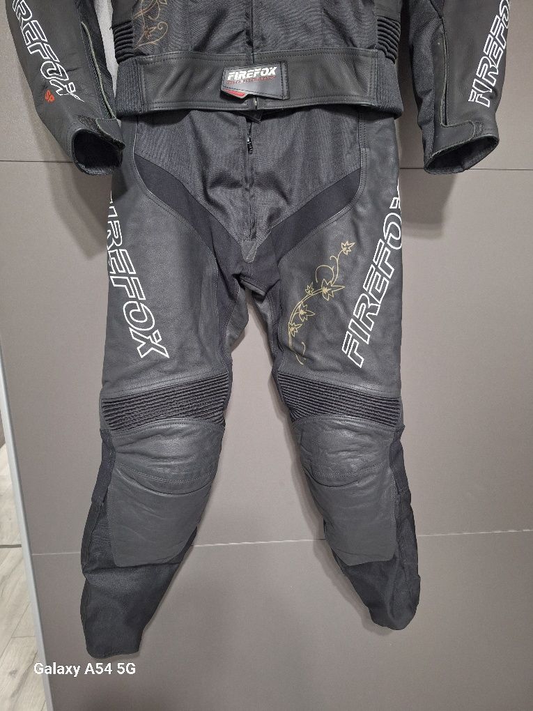 Costum moto dama/femei piele Firefox marime42