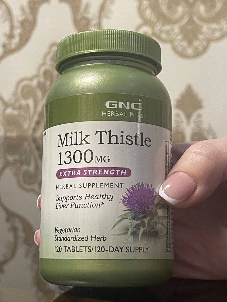 Milk thistle 1300 mg 120 штук