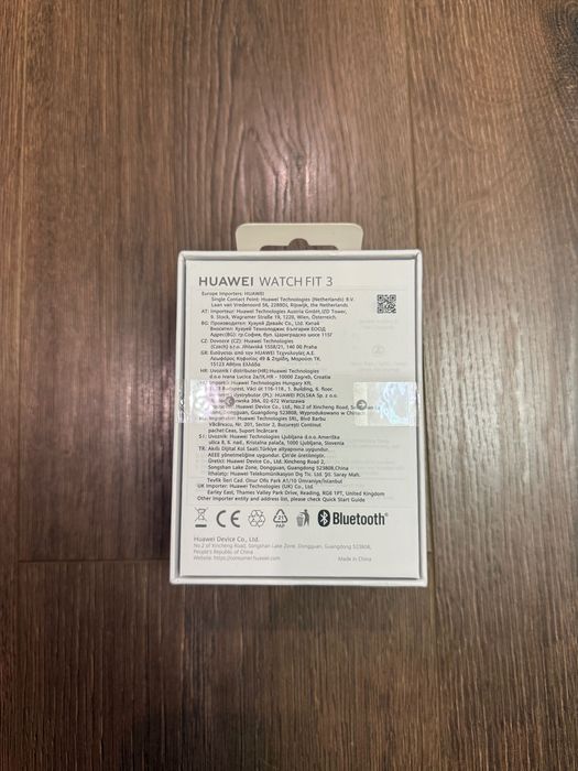 Смарт часовник Huawei - Watch Fit 3