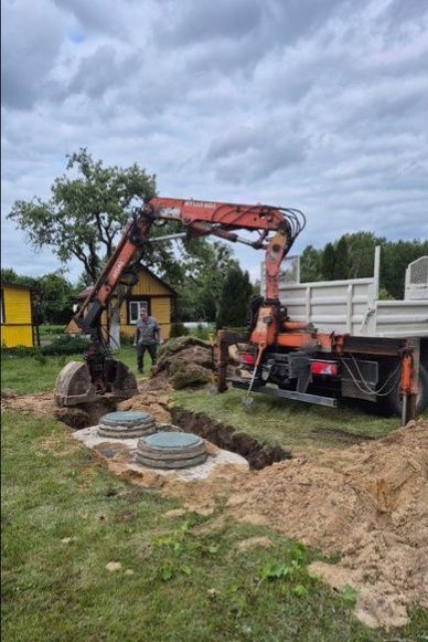 Монтаж септика под ключ