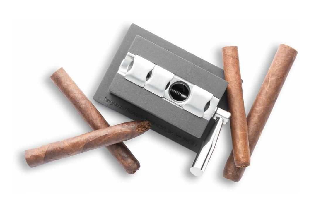 Firstland премиальный черный стальной резак на 4 типа сигар