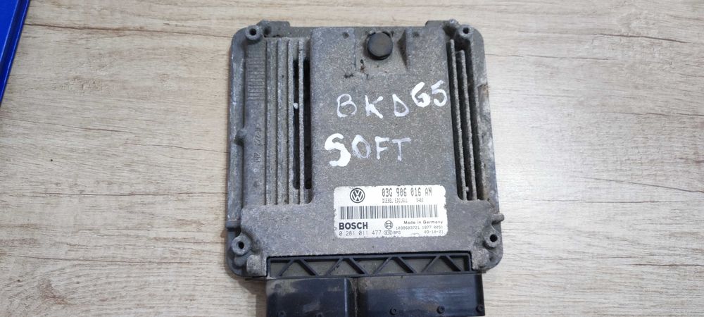 ECU volkswagen vw golf 5 cod motor BKD cod 03G906016AN softat