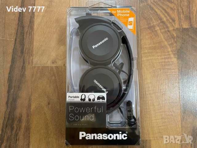 Casti PANASONIC RP-HF100ME-K, Cu Fir, On-Ear, Microfon, negru Sigilate