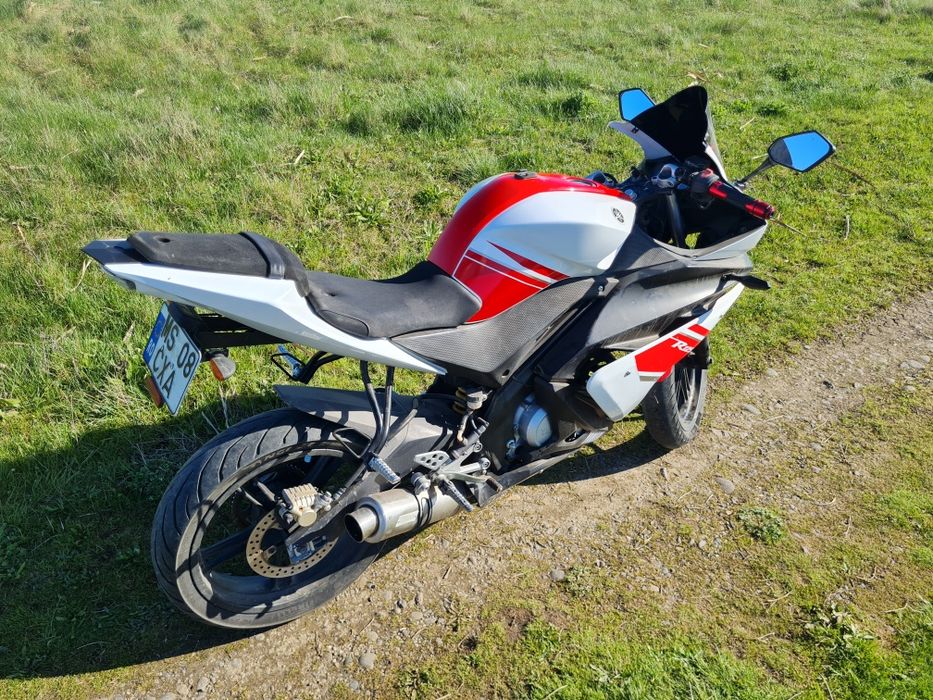 Yamaha yzf r125, 2008, A1
38.xxxkm
Cauciuc fata nou(dot 2024)

Evac