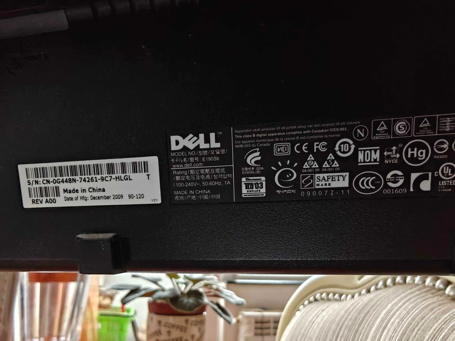монитор Dell E190sb 19”