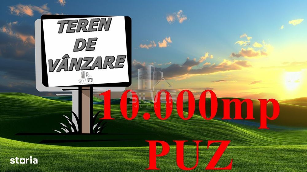 Teren 10000mp cu PUZ pentru 13 unitati locative in Chinteni