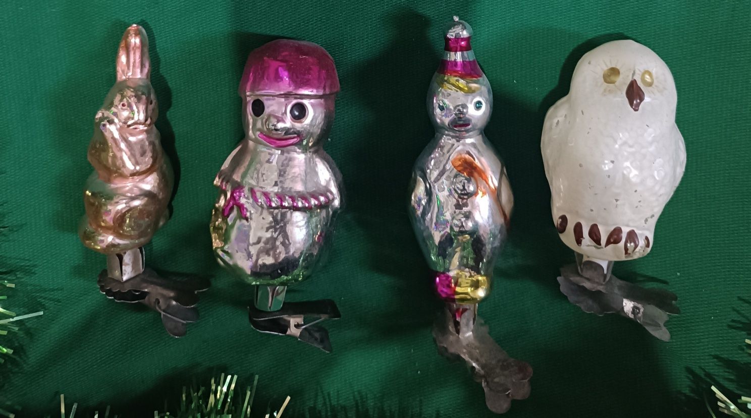 Продам советские ёлочные игрушки