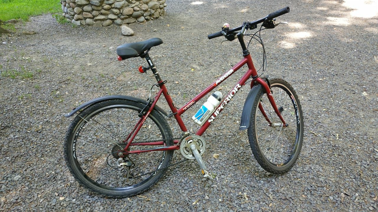 Велосипед, рама женская, размер 18